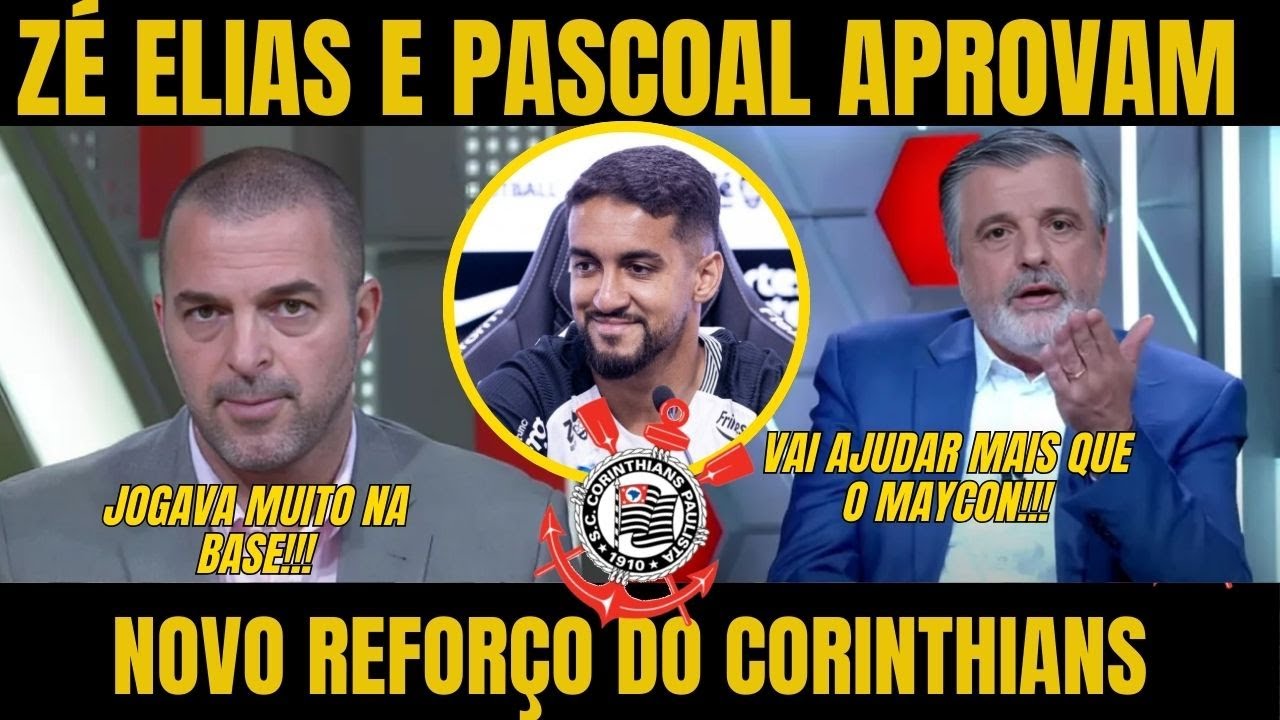 O QUE ZÉ ELIAS E PASCOAL DISSERAM SOBRE O NOVO NOME DO TIMÃO ANIMOU A TORCIDA