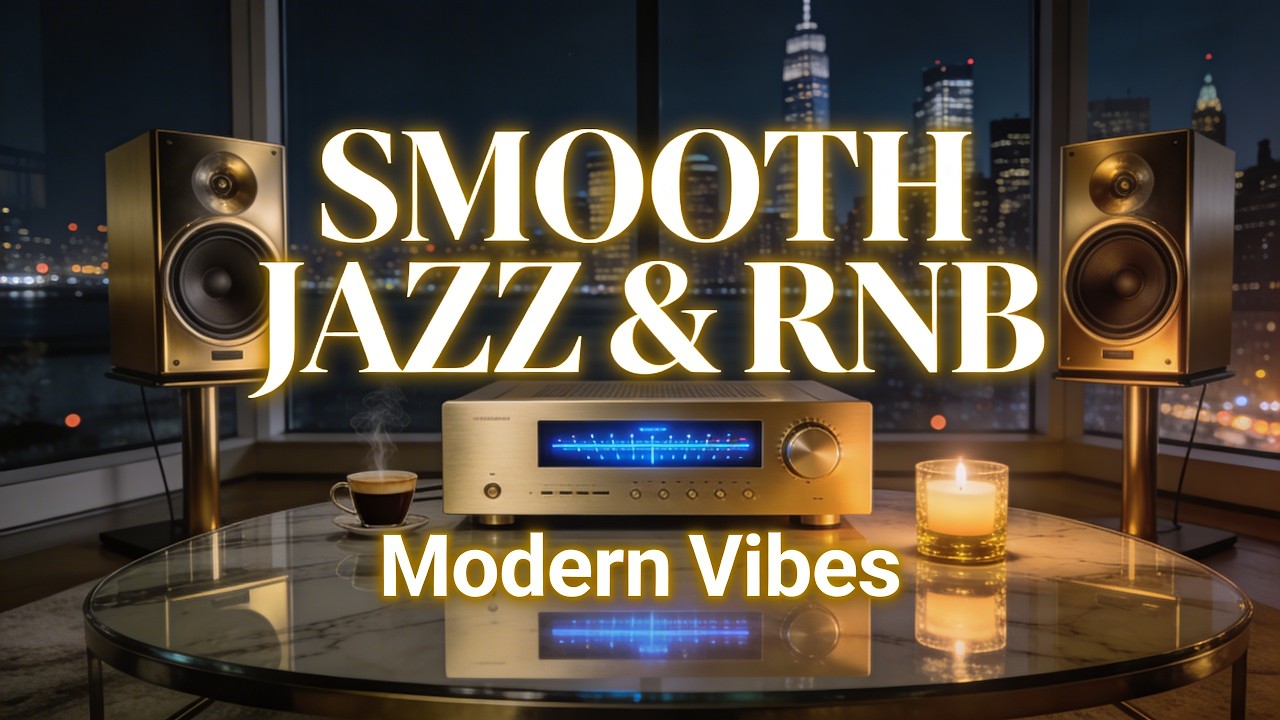 Smooth Jazz x Soulful R&B Instrumental 🎷 | Cozy Beats for All-Day Listening & Deep Relaxation