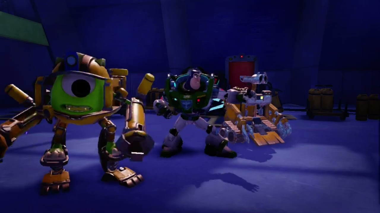 Disney Mirrorverse: Livin life on the edge! Buzz, wall-e, and mike take down expert 1-5 scare event!