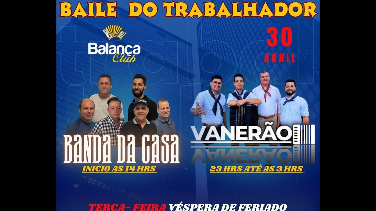 Uma hora de baile no Balança Club dia 30/04/2024 - Grupo Vanerão - Parte 1