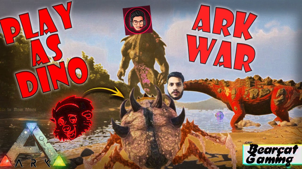 🔥 ARK WAR 🔥 Play As Dino Ark Survival Evolved Ep 01 Hindi