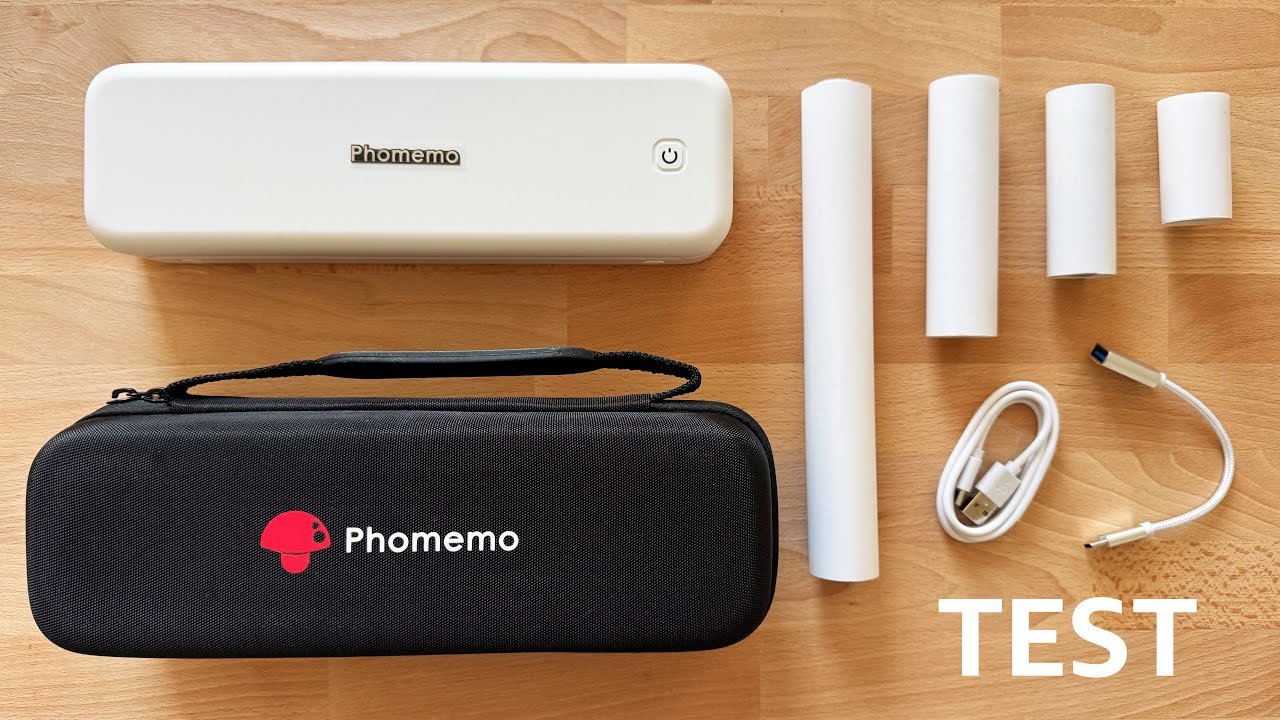 Phomemo M834 Thermodrucker - Unboxing, Installation, Review, App Nutzung und Funktionen | Xscaped