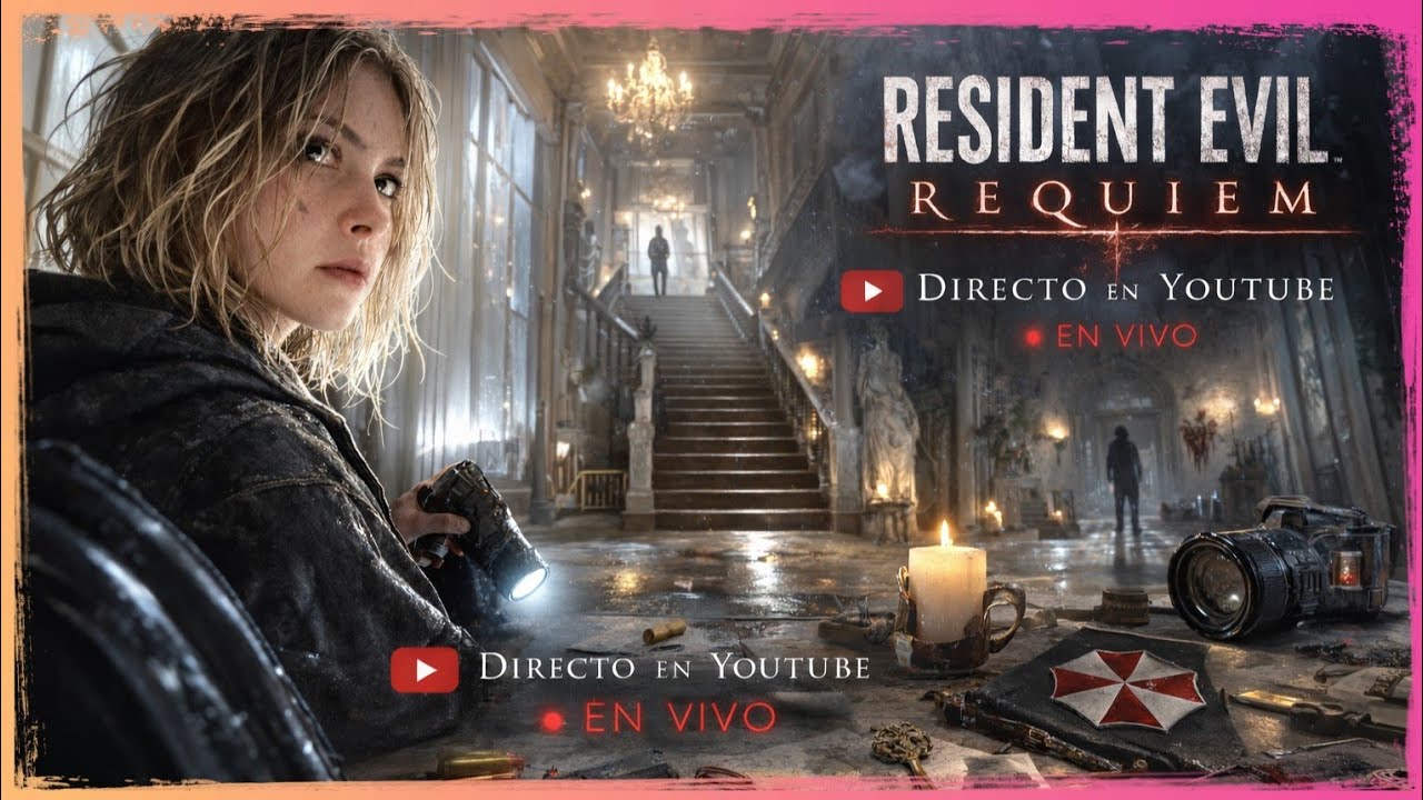 RESIDENT EVIL REQUIEM #3 A GUSTOS COLORES -   🔴🎮💀🧠👽👽