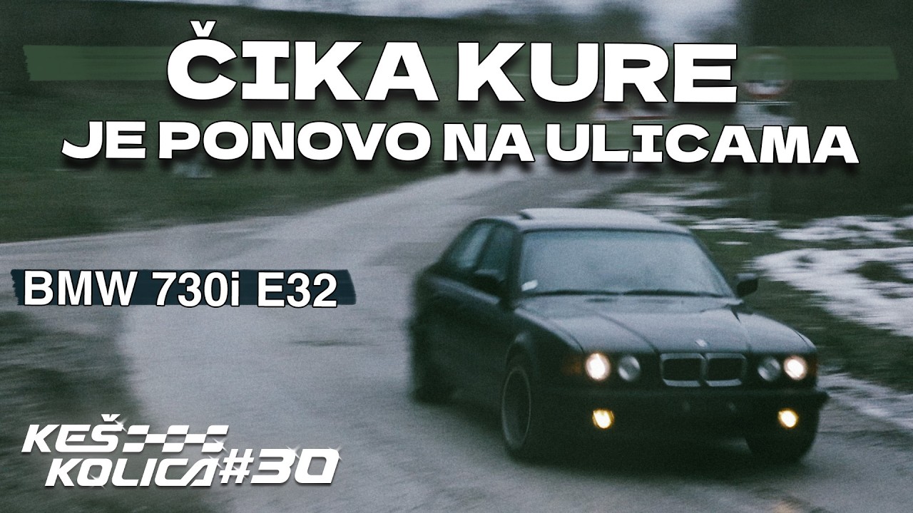 KEŠ KOLICA CAR MAGAZINE #030 BMW 730i E32 1991.