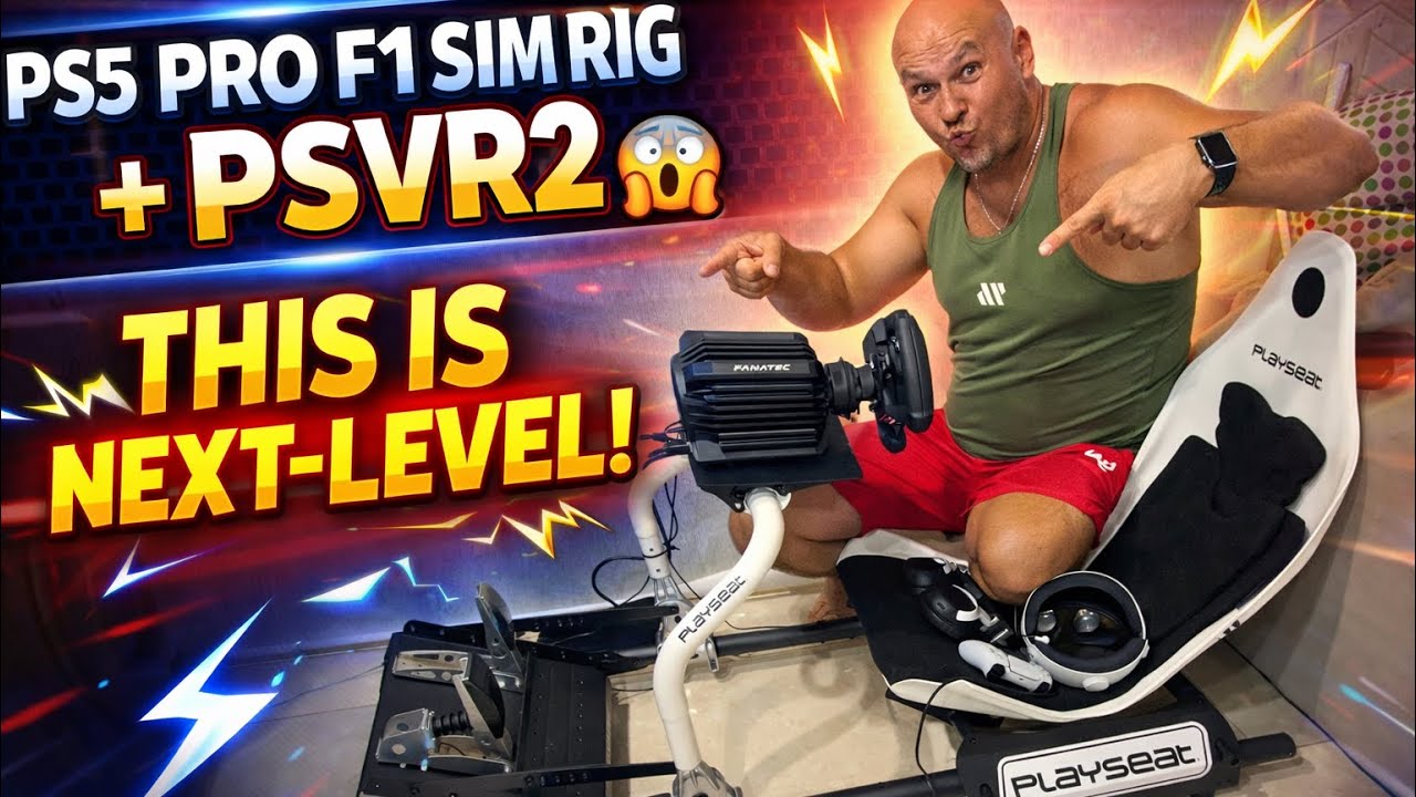 This PS5 Pro F1 Sim Rig + PSVR2 Is INSANE 🤯 | Console Sim Racing Finally Next-Level?