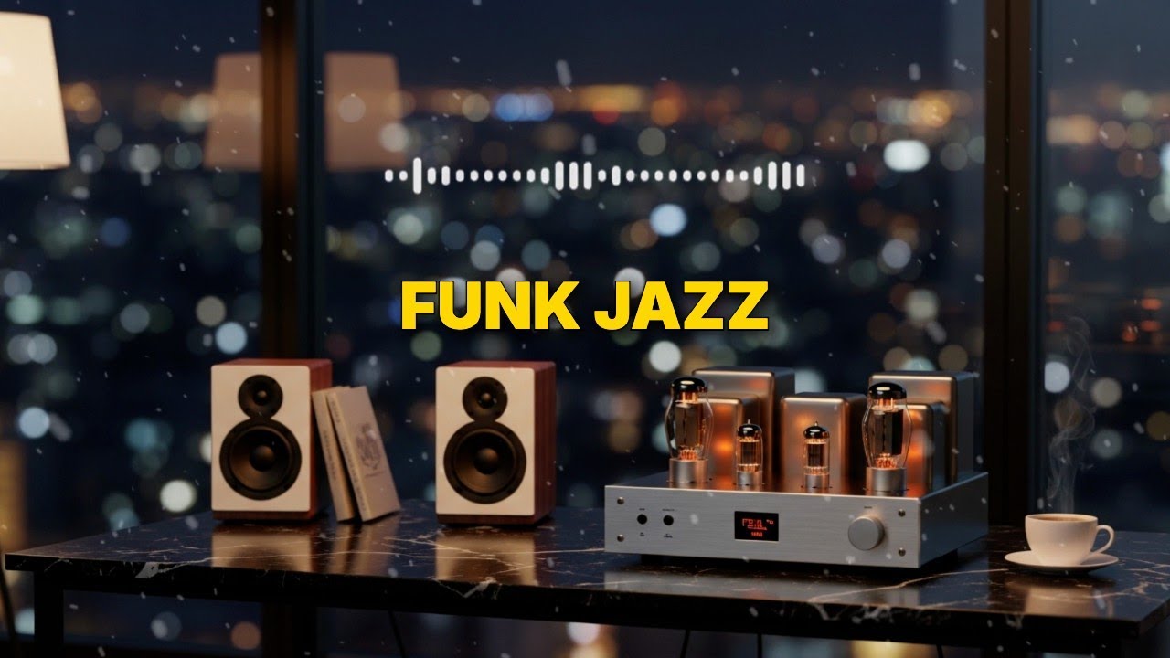 Funk Jazz Power Hour | Bold Sax & Funky Bass Grooves