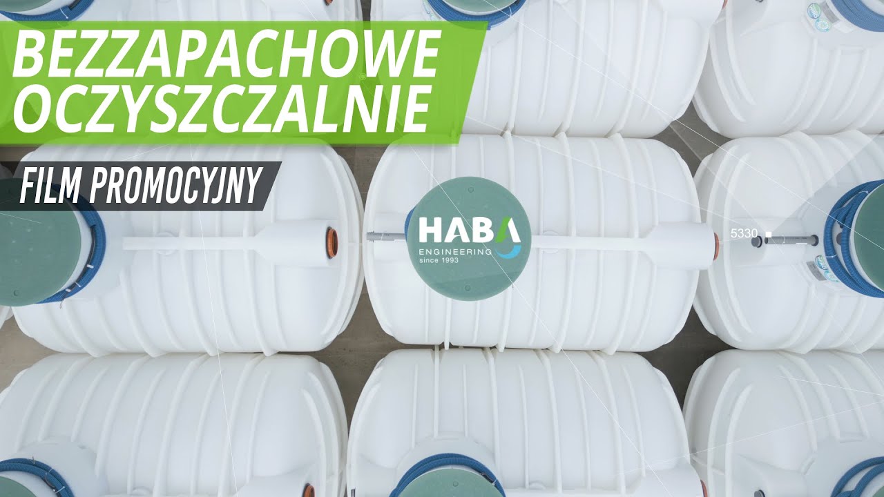 BEZWYWOZOWE i bezzapachowe oczyszczalnie HABA - film promocyjny