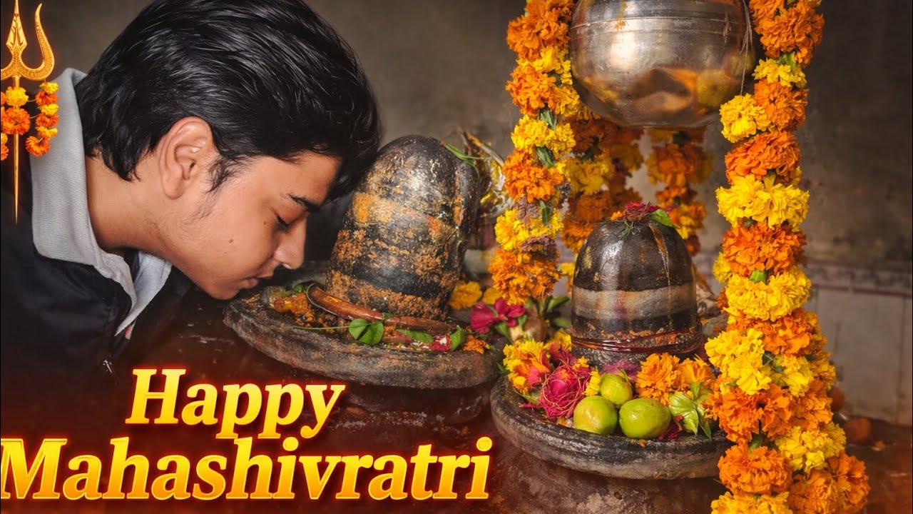 Happy Mahashivratri 🕉️🔱 #vlog #daily vlogs #viral vlogs #new vlogs #aryanraovlogs38 