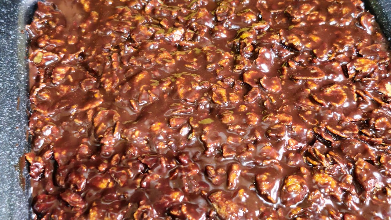 Viral chocolate crunch cake 