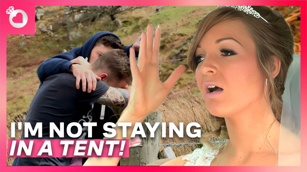 Groom BREAKS DOWN After Bride Refuses To Sleep In £700 Tent! | Don't Tell The Bride UK | S9 E2