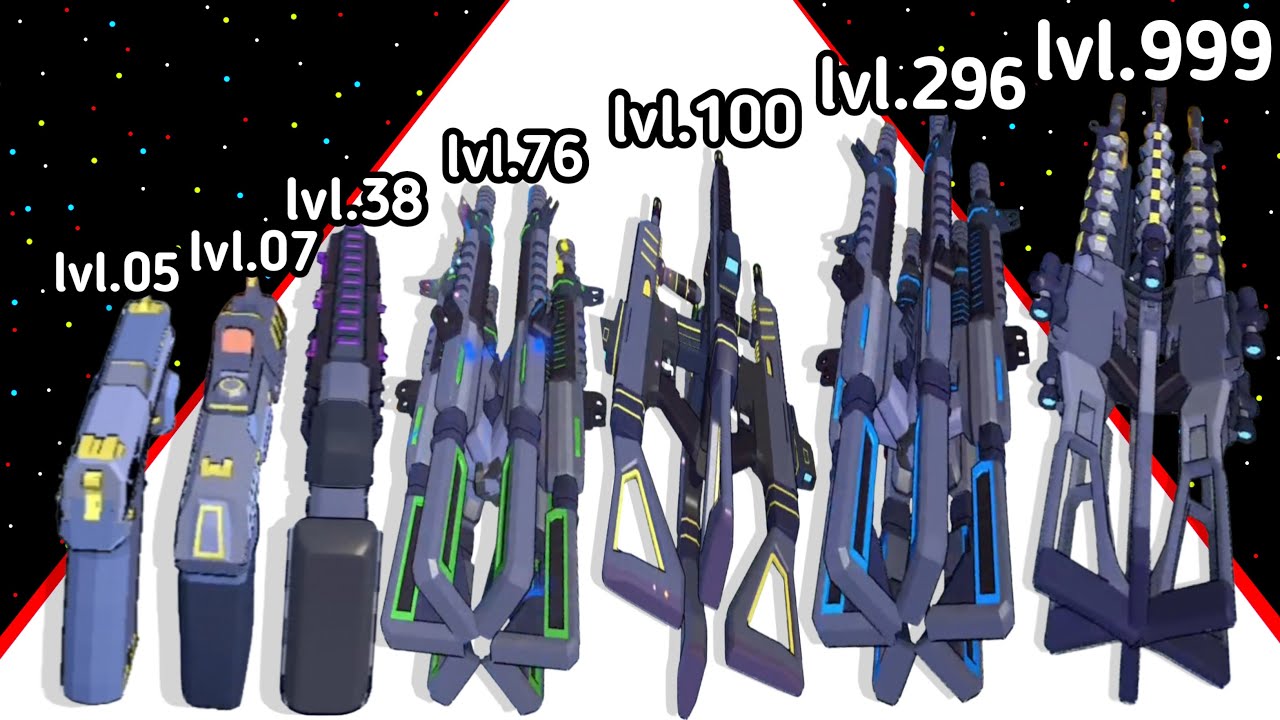 Gun Clans Weapon Run Games Level Up Gun Max_Level Part -2 Gameplay (2025)