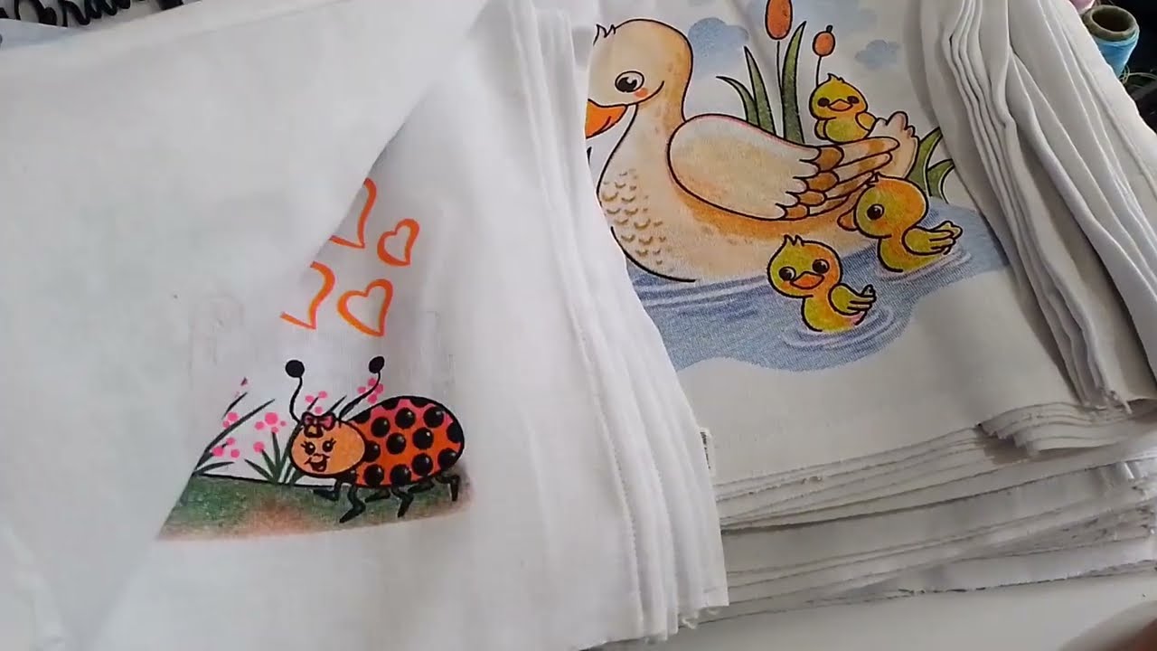 Nova compra de panos de prato direto da fábrica e explico como consigo ter variedades de estampas 💕