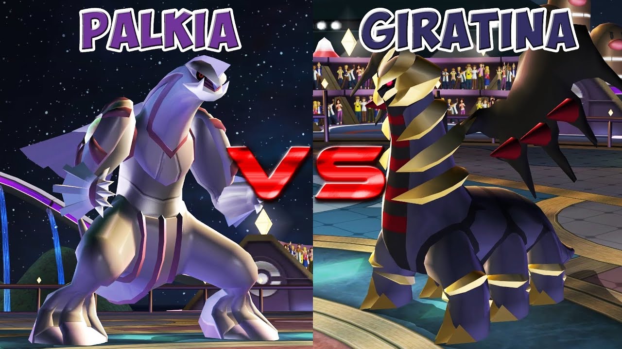 Pokemon battle revolution - Palkia vs Giratina