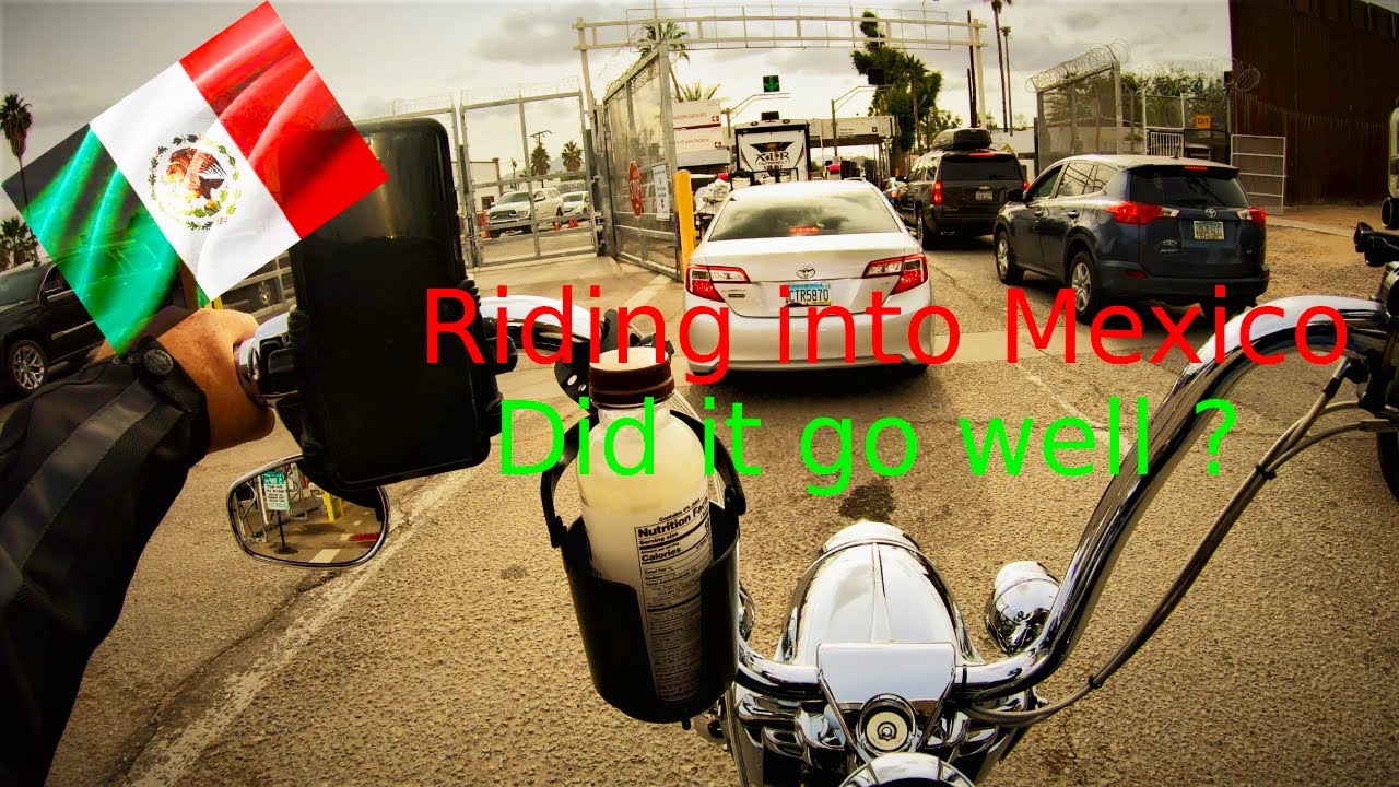 Riding to Rocky Point Mexico on a Harley