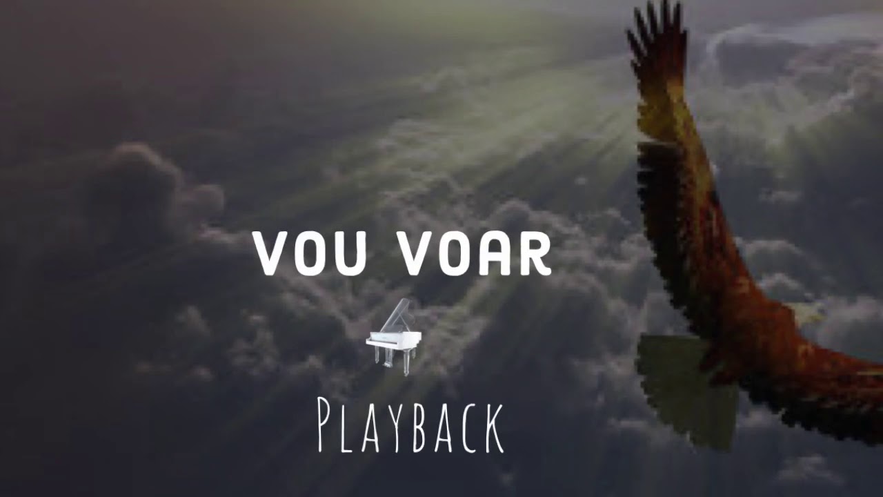 VOU VOAR | AMANDA WANESSA |PLAYBACK PIANO LEGENDADO