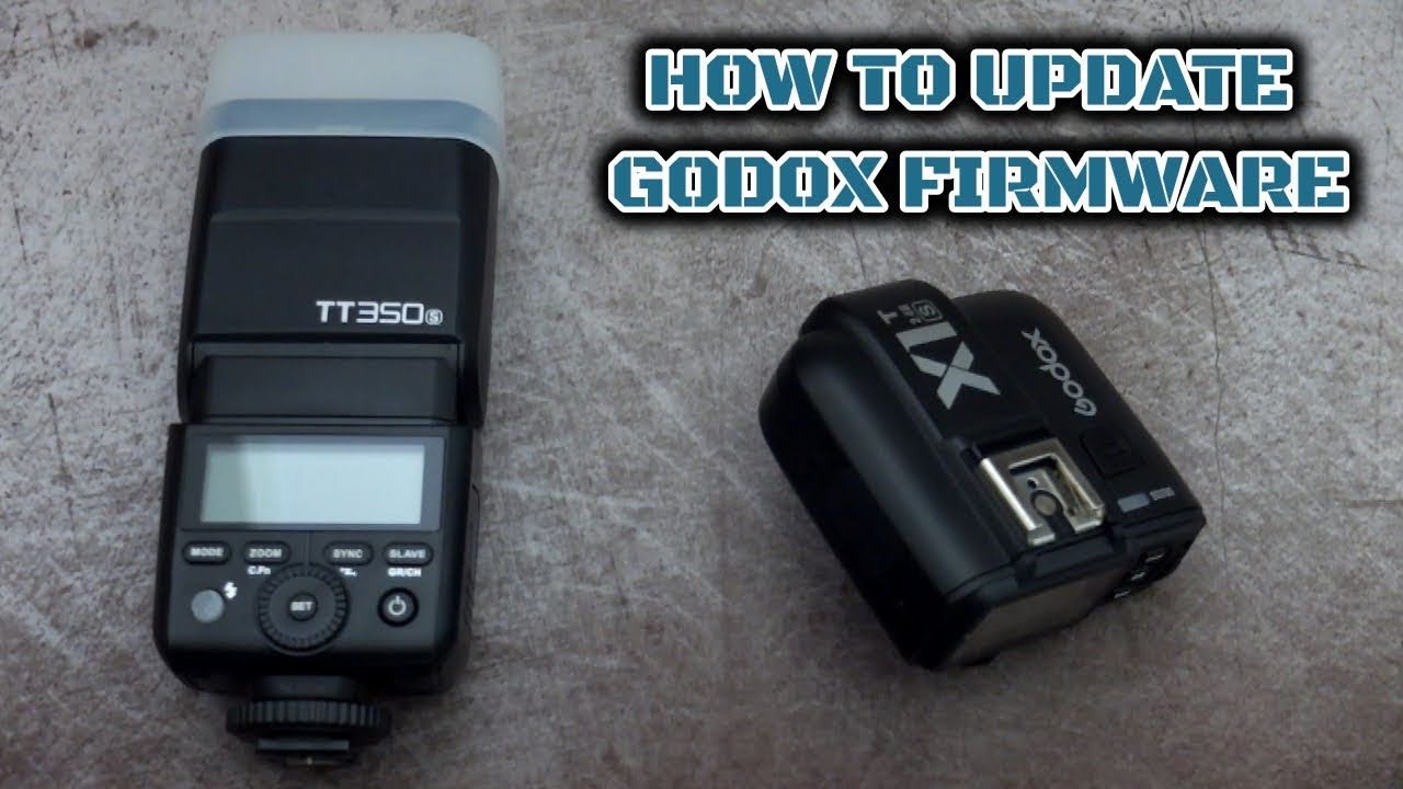 Как обновить прошивку Godox для вспышек/передатчиков
