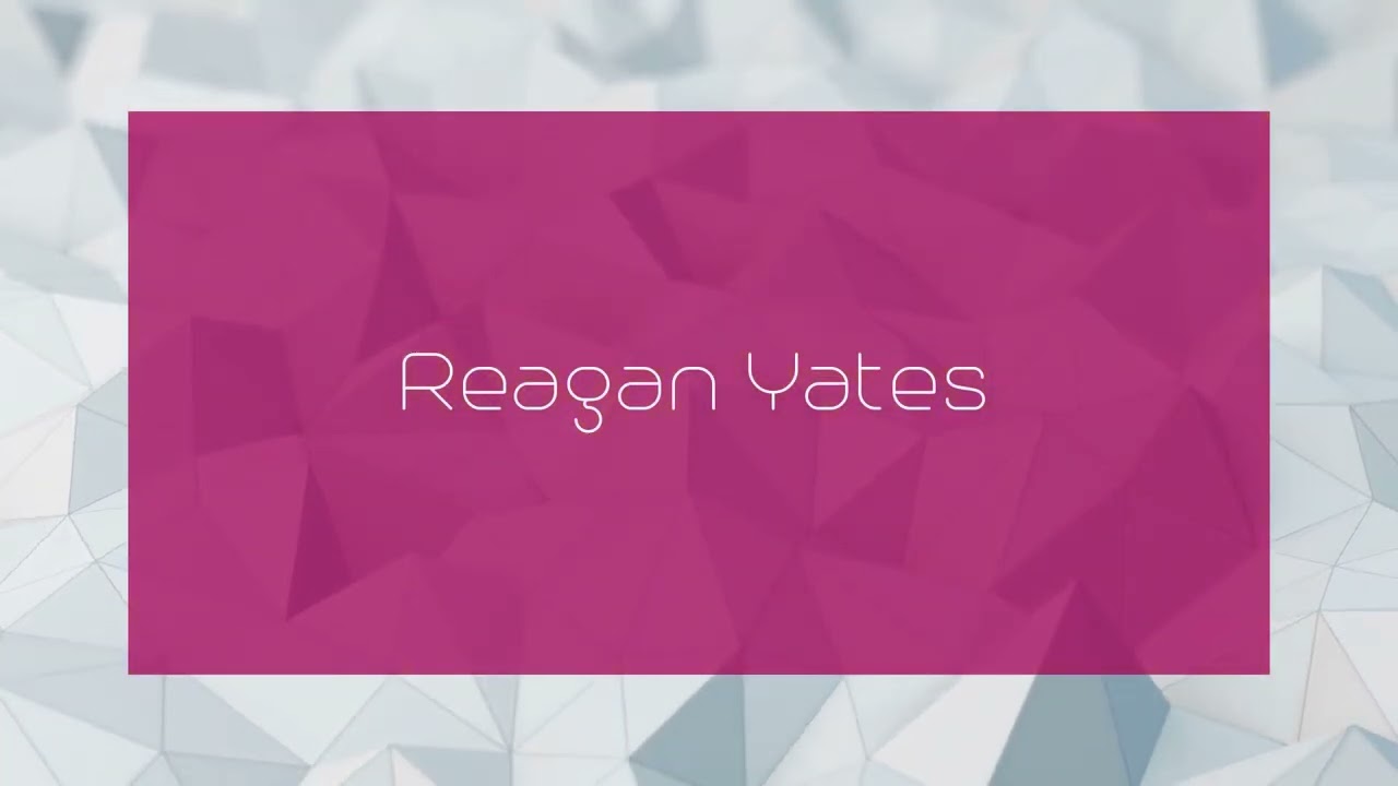 Reagan Yates - appearance