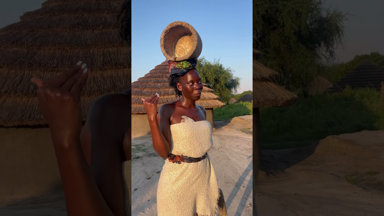 African village wife material #ghanamostbeautiful #africancommunity