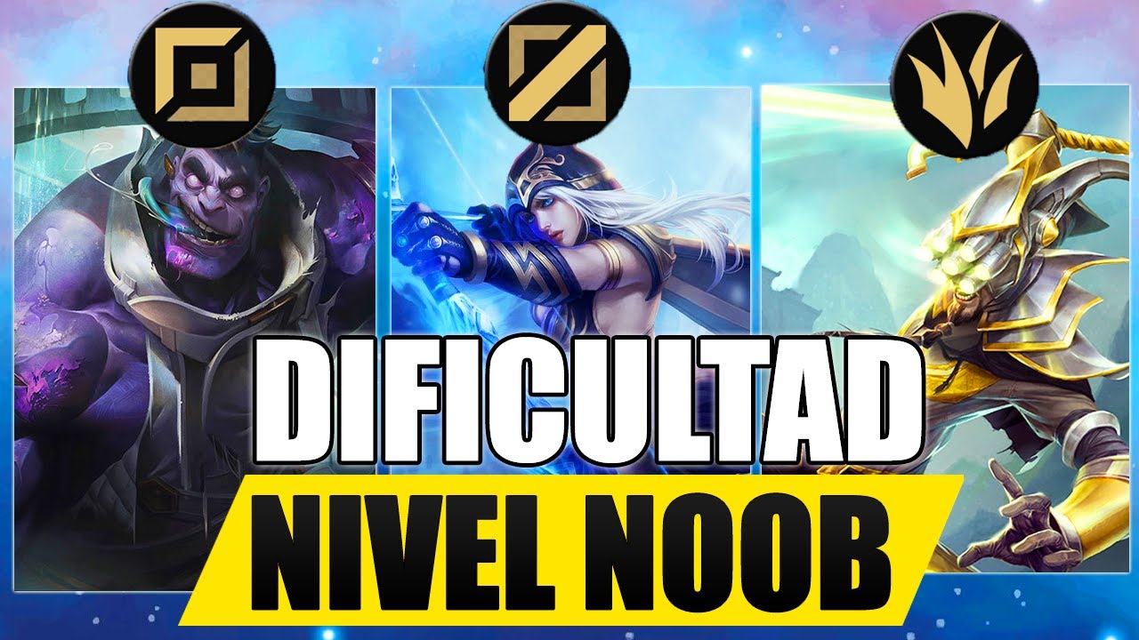EL CAMPEON MAS FACIL DE CADA LINEA League Of Legends