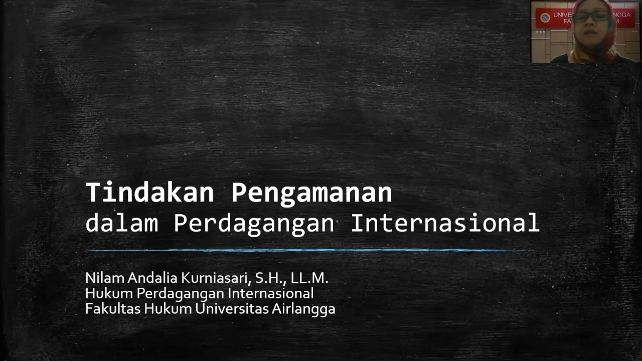 Safeguard dalam Hukum Perdagangan Internasional