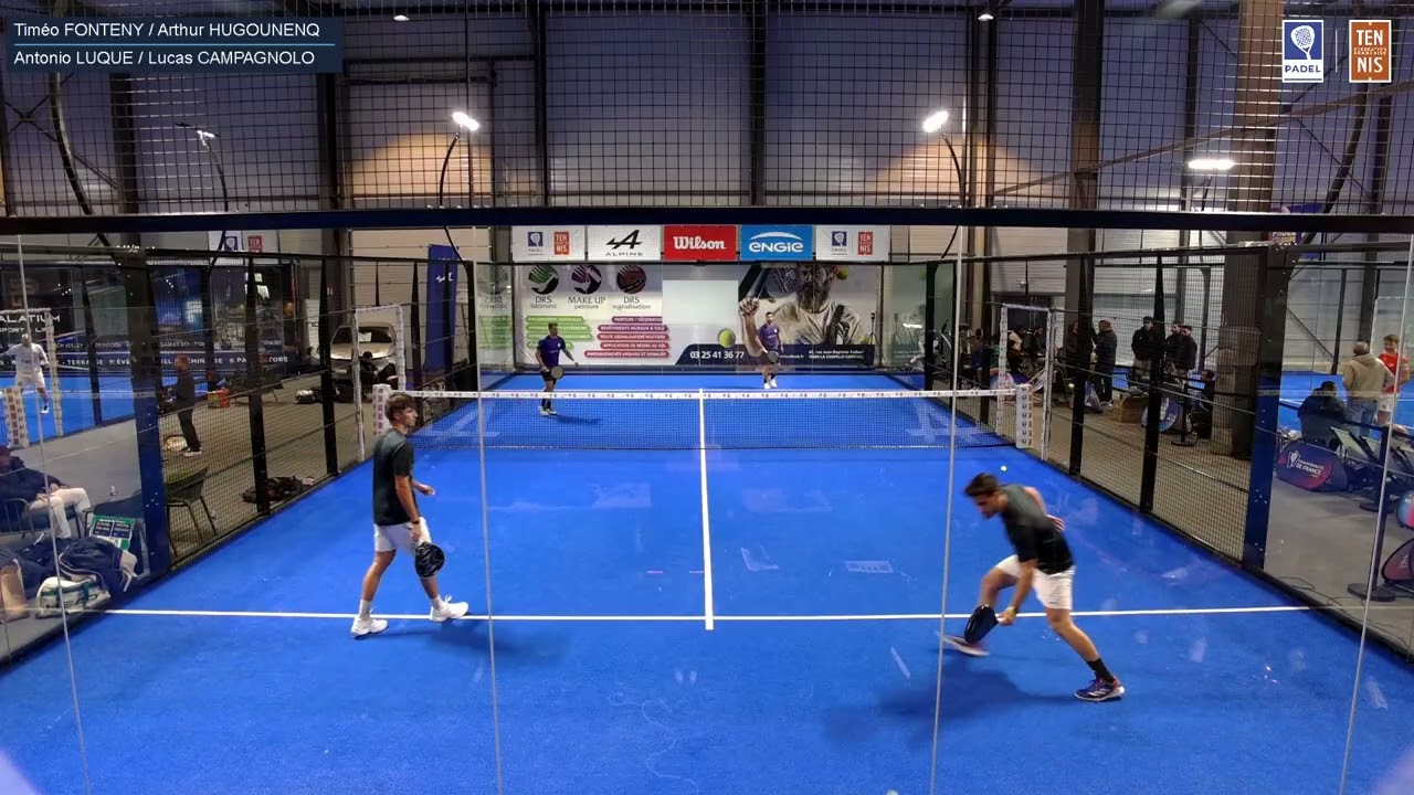 Interclubs 2026 - Nationale 1- Fonteny / Hugounenq (Palavas ) vs Luque / Campagnolo (All In Padel S)