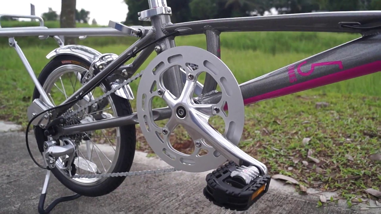 5Links 9speed folding bike