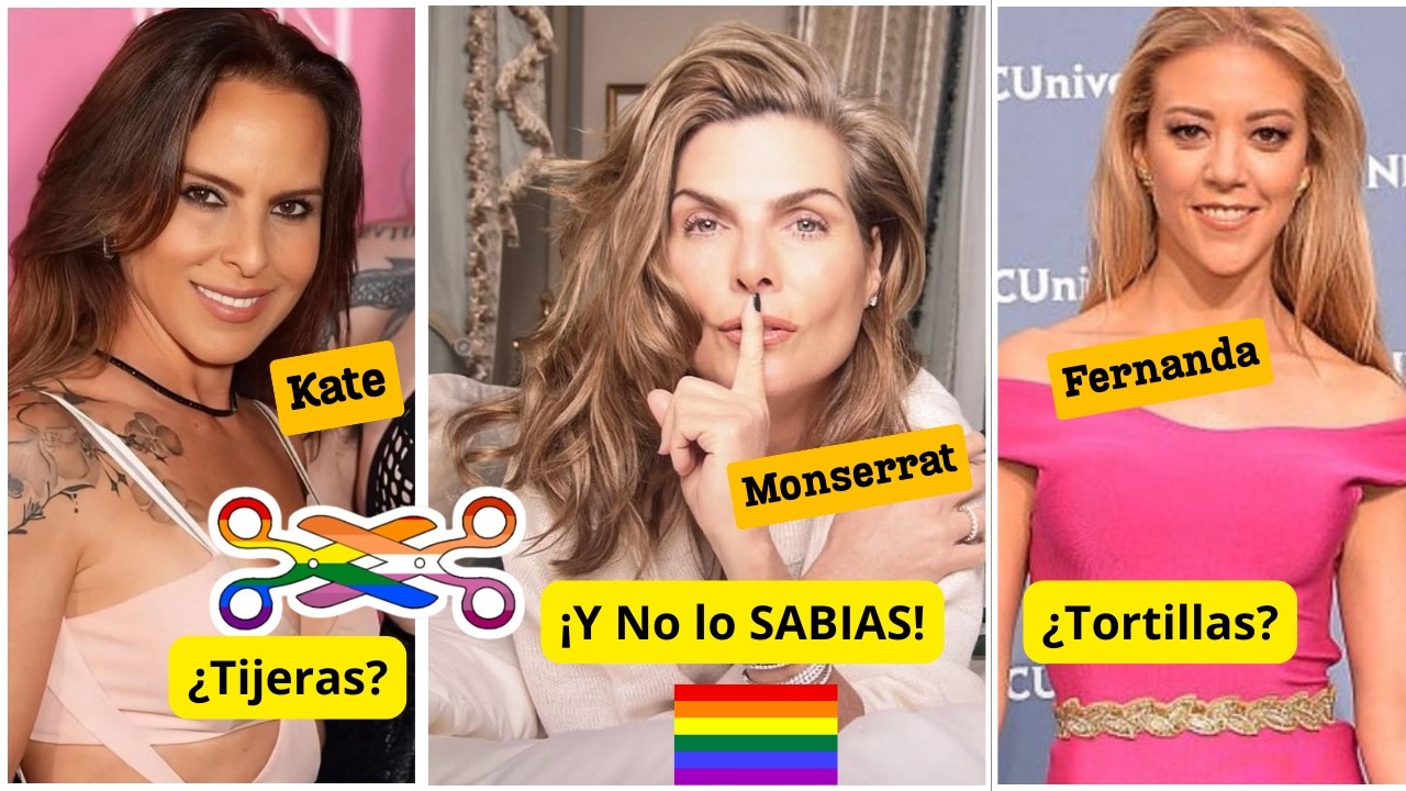 TOP 7 Famosas Mexicanas Que son Lesbianas LGBT y No Lo Sospechabas