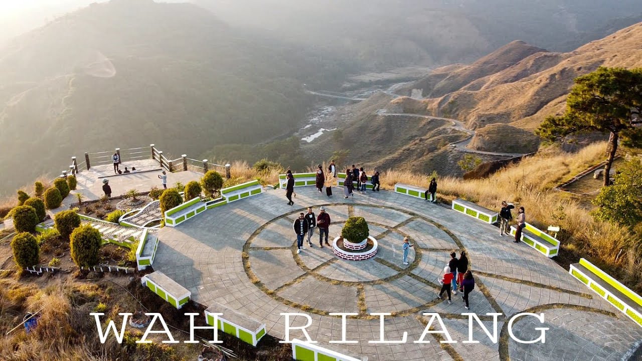 Wah Rilang Viewpoint. The Green Desert. Exploring Meghalaya.