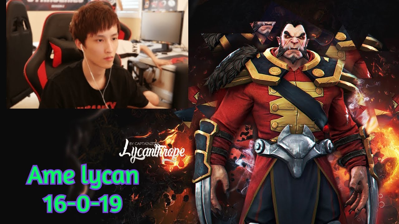 PSG.LGD.Ame plays lycan 7.28a