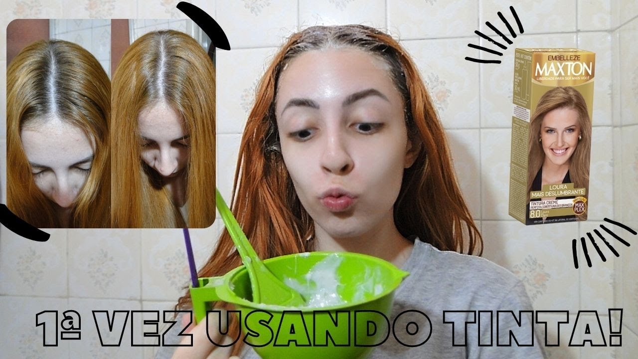 RETOQUE DE RAIZ RUIVA COM TINTA LOIRA - Maxton 8.0