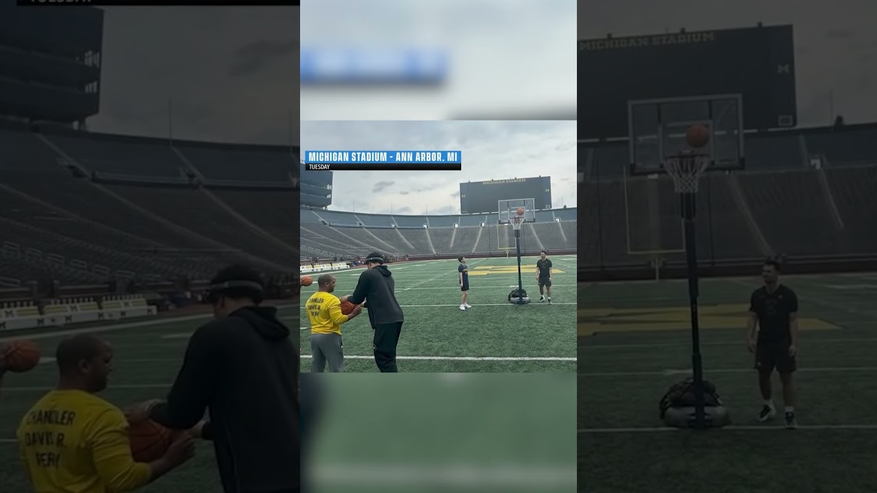 Michigan basketball practiced depth perception in 
