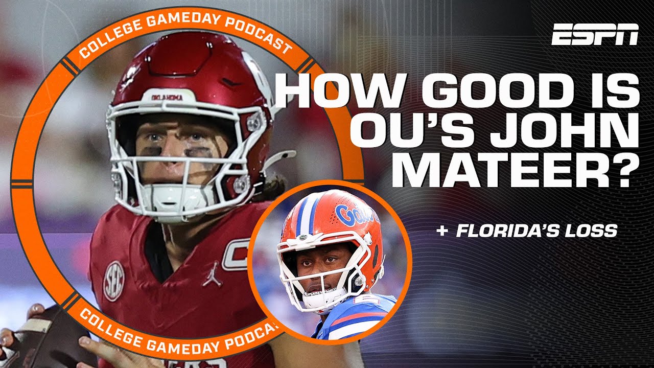 John Mateer Delivers ✨ But the Sooners Could Still Fall | College GameDay Podcast