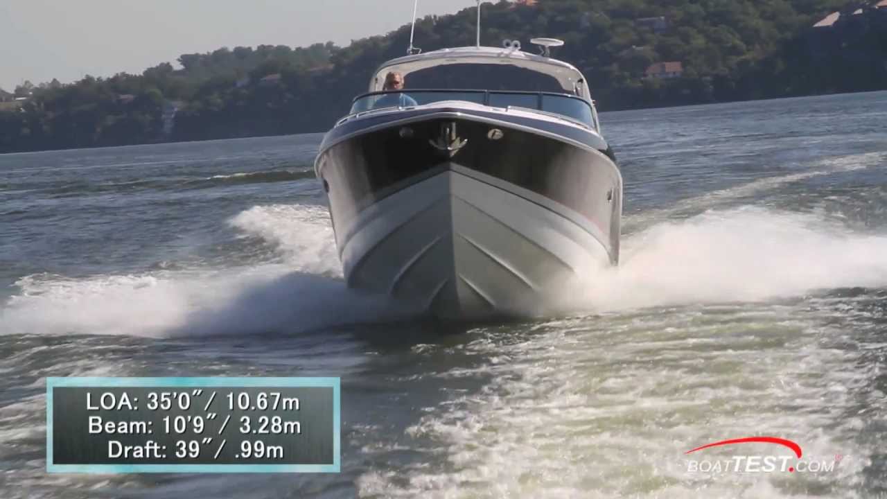Formula 350 Crossover Bowrider Test 2013- By BoatTest.com