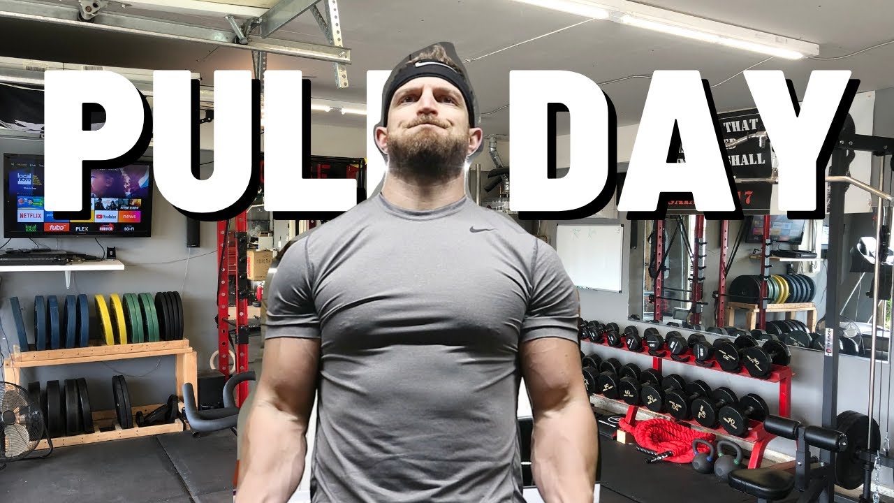The PERFECT PULL DAY Workout | Garage Gym |