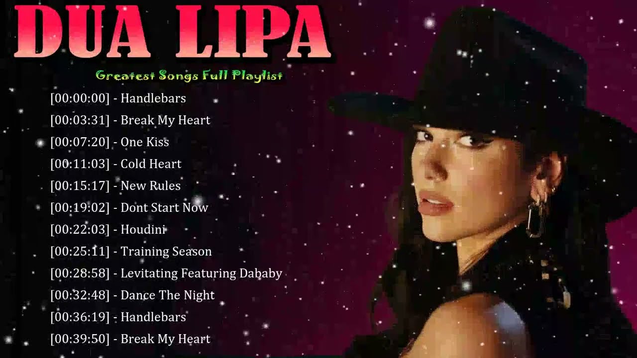 🎐 Dua Lipa - Ethereal vocal echoes creating an atmospheric depth in her slower records ☁️