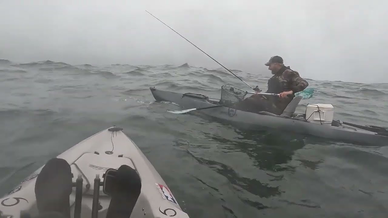 Hobie Outback and Santa Cruz Kayaks Stability in the Sloppy Ocean on the Oregon Coast