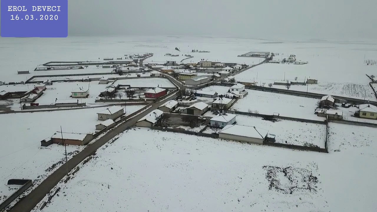 Sarıkaya Mahallesi Kar yağışından sonra..