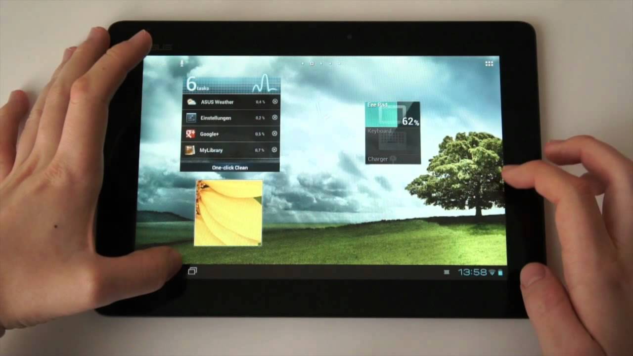 Ice Cream Sandwich auf dem ASUS EeePad Transformer Prime