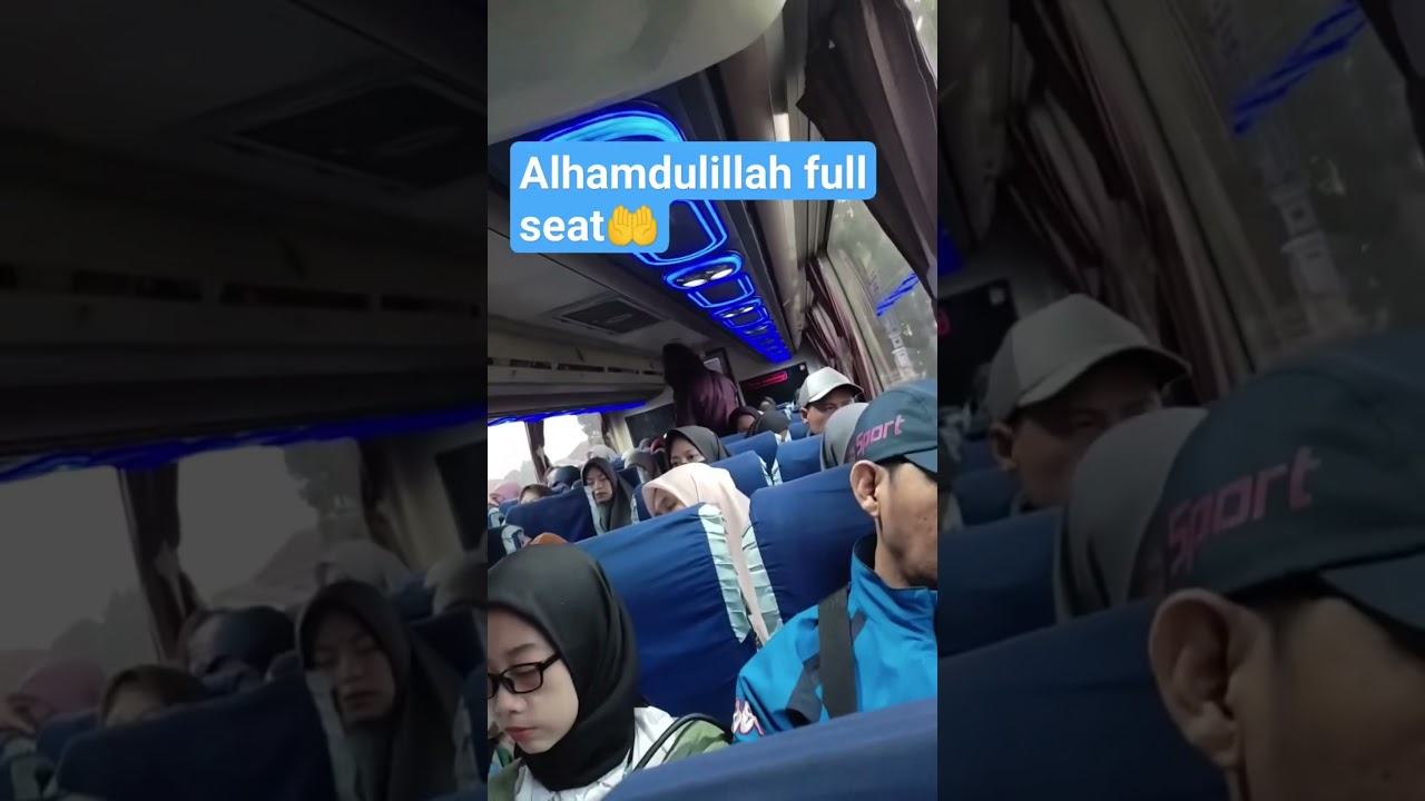 Alhamdulillah Full Dari Tasik - Lebak Bulus Naik Bus Primajasa #primajasa
