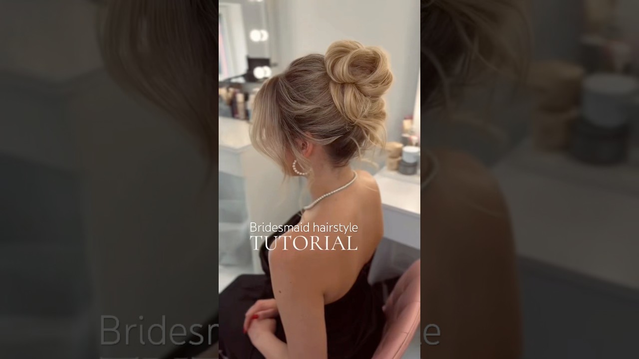 Last Minute DIY Bridesmaid Hair Tutorial