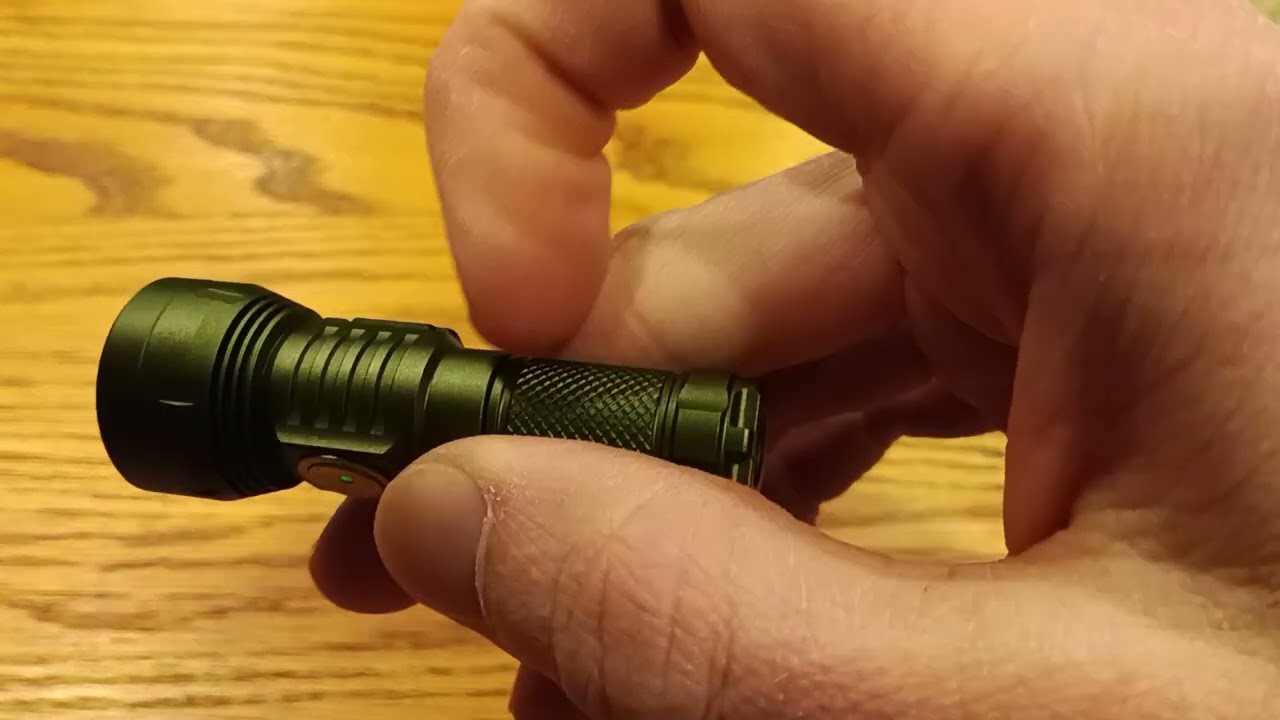 Light up switches on flashlights don't take much power.