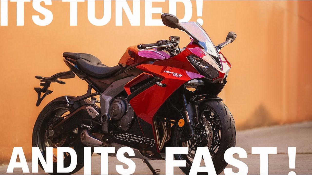 STAGE 1 TUNED DAYTONA 660!