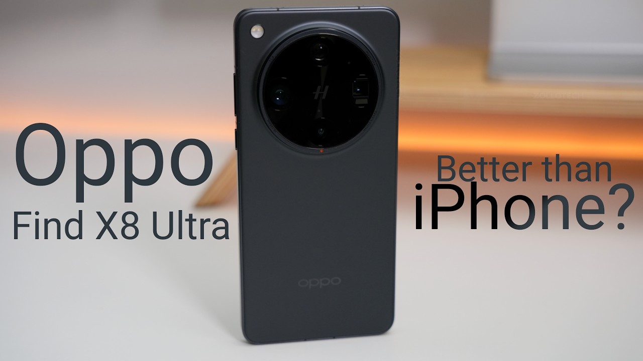 Oppo Find X8 Ultra from an iPhones Users Perspective (pretty great)