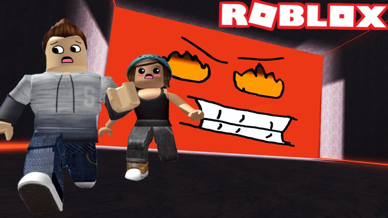 В ROBLOX ВАС РАЗДАВИТ БЫСТРО ПРОЖИГАЮЩЕЙ СТЕНОЙ
