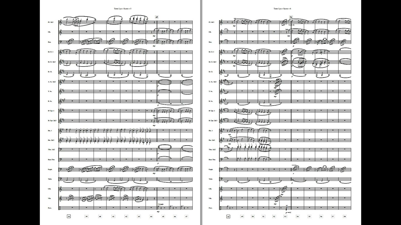 Tenn Lys - Tveit og Skeie /arr: Reid Gilje. Available for Brass and Concert Band, Grade 3