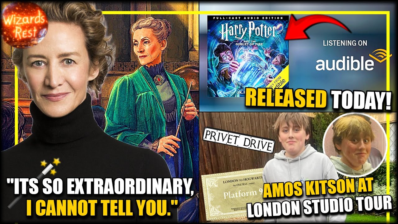 New McGonagall Actress Talks EXCITEMENT and PRESSURE on Harry Potter Series