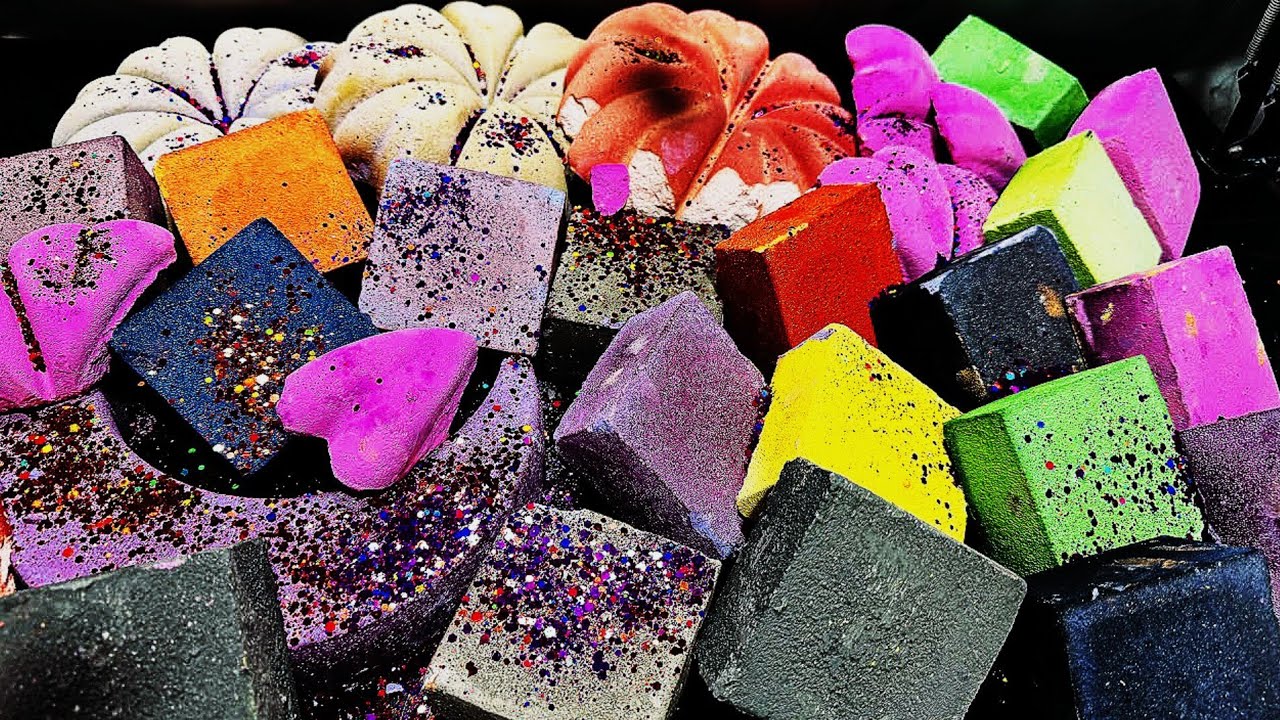 Variety Dusty Crush 🤤 by @ColourChalk | Oddly Satisfying | Relaxing Sound | Please Subscribe ❤️