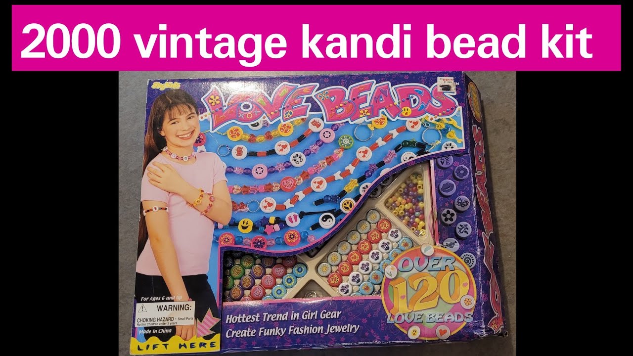 2000s vintage kandi bead kit