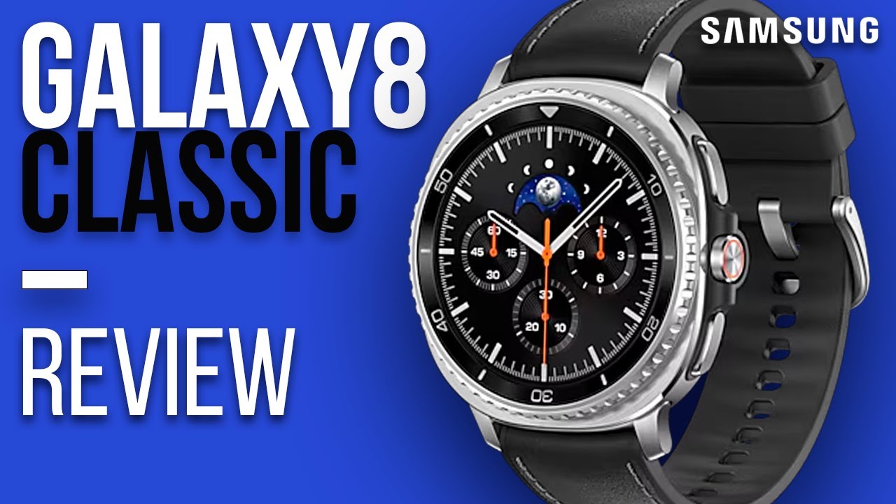 Samsung GALAXY WATCH 8 CLASSIC Unboxing Review - AÇO INOXIDÁVEL, 64GB e LTE! Mas vale a pena? É bom?