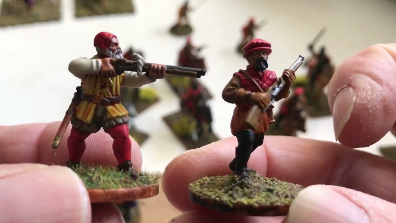 Hobby Update: 2023 Projects. Border Wars Reivers become Spanish at Pavia...